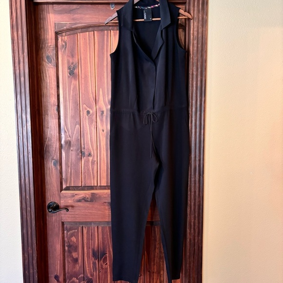 Dolan T-Shirt Sleeveless Jumpsuit in Black, Medium,Office,Night Out,Casual,Comfy - Picture 1 of 8